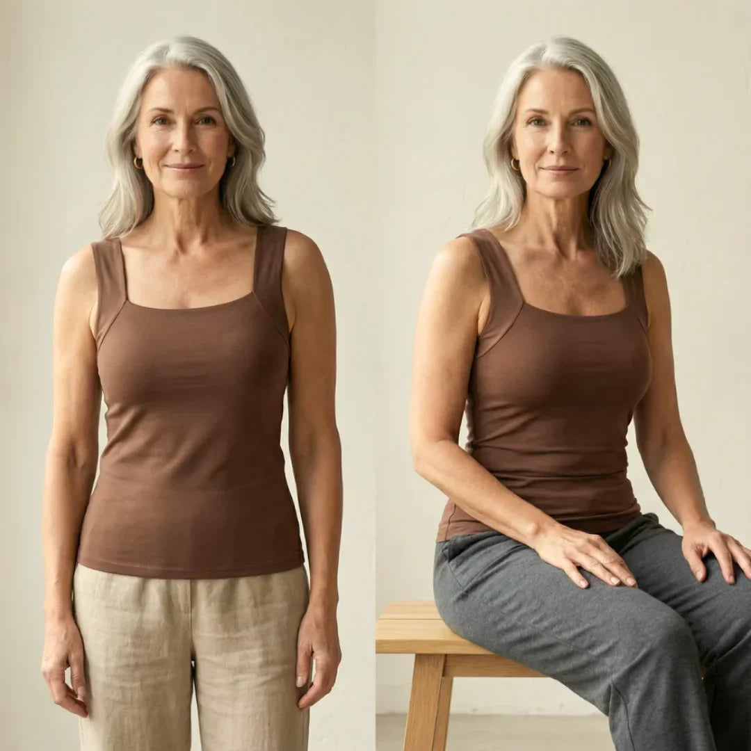 Elena | Second-Skin Support Top