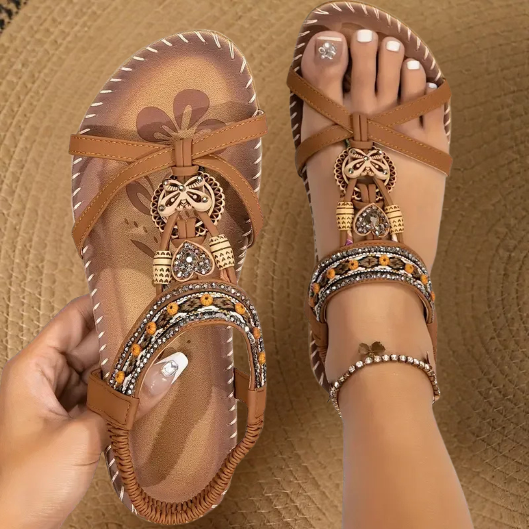 Flora™ | Ibiza sandals with comfort and elegance