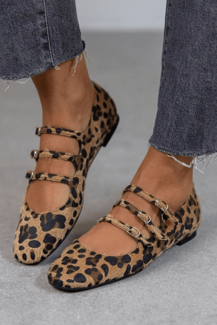 Angelie™ | Leopard Print Shoes
