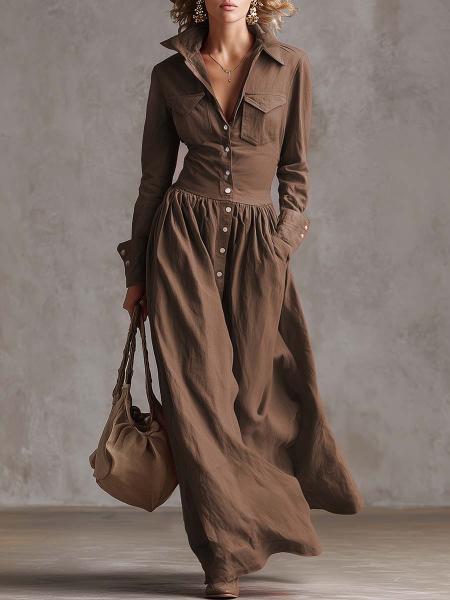 Charlotte | Elegant Classic Shirt Dress