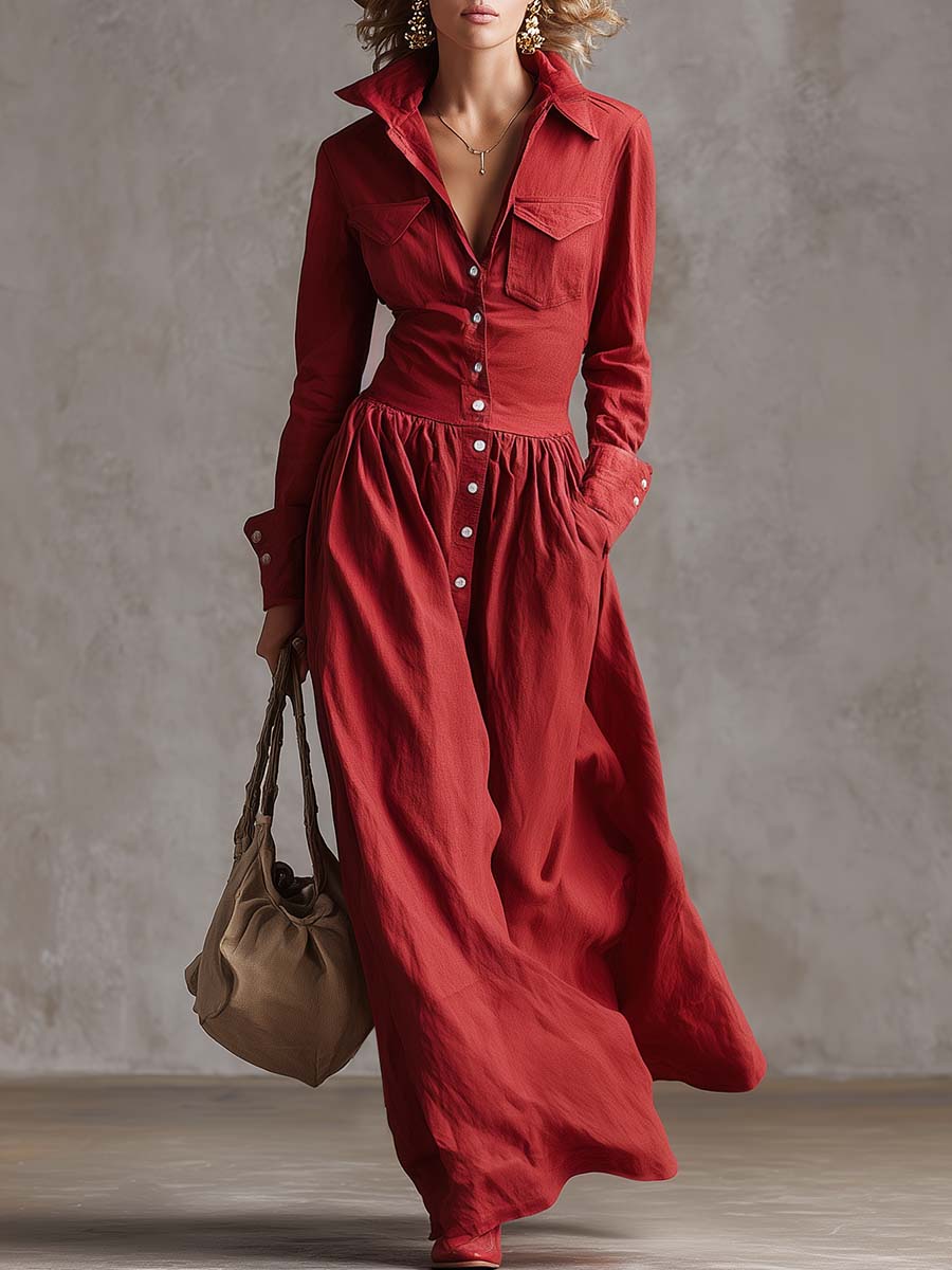 Charlotte | Elegant Classic Shirt Dress