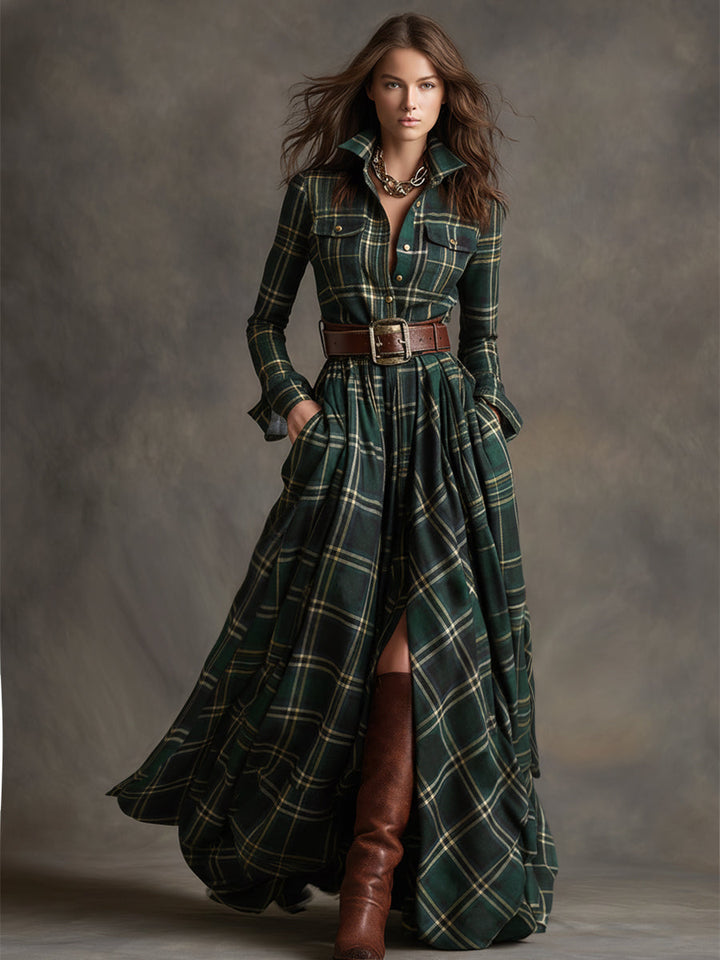 Evelyn | Classic Elegant Shirt Dress