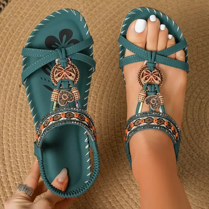 Flora™ | Ibiza sandals with comfort and elegance