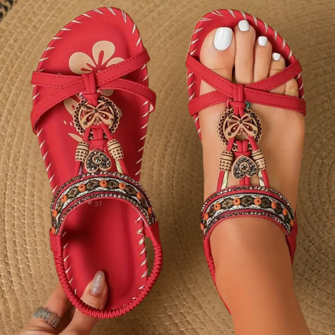 Flora™ | Ibiza sandals with comfort and elegance