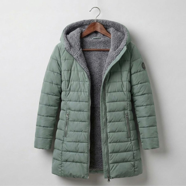Olivia™ | Quilted A-Line Winter Coat