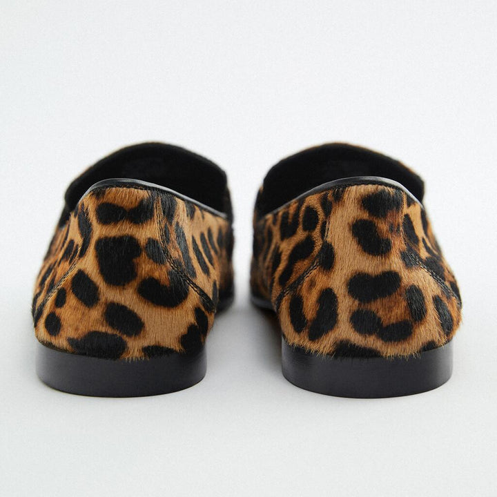 Adrianna™ | Elegant leopard moccasins