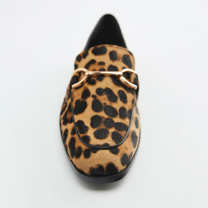 Adrianna™ | Elegant leopard moccasins