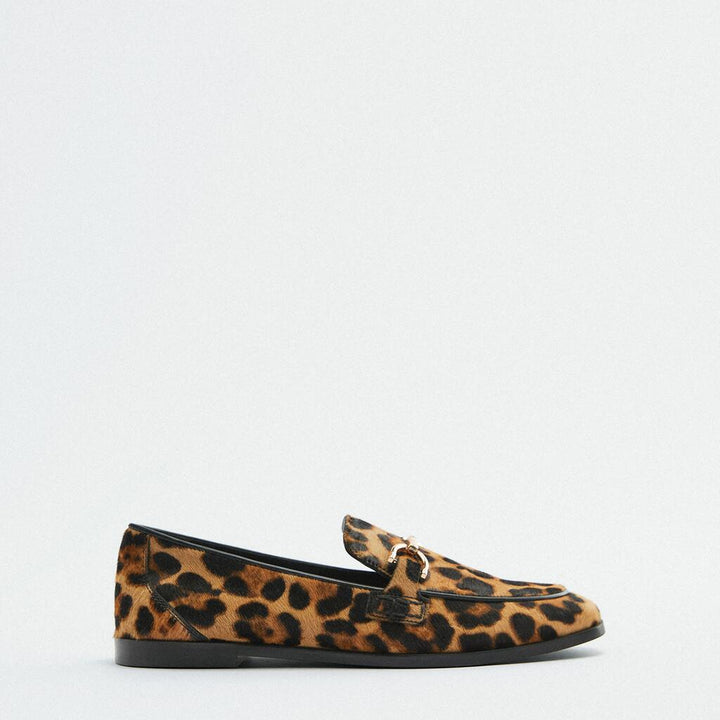Adrianna™ | Elegant leopard moccasins