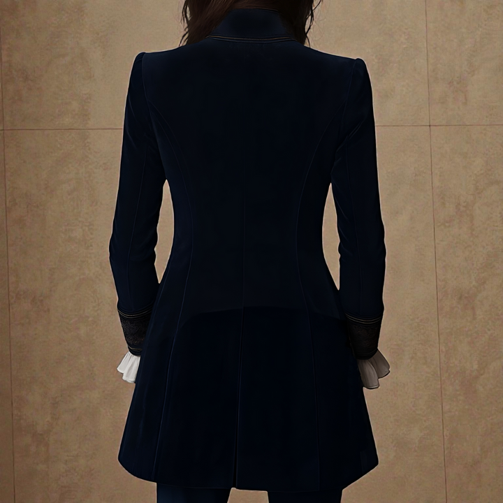 Elise™ | Velvet Statement Blazer — Final Edit