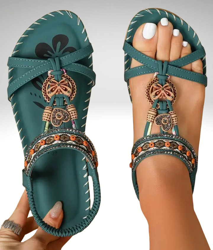 Flora™ | Ibiza sandals with comfort and elegance
