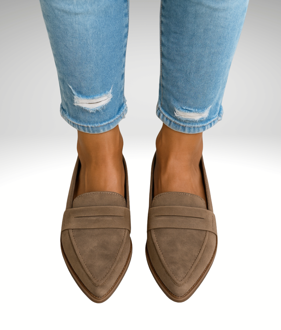 Nadia™ | Suede Loafers