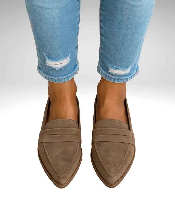 Nadia™ | Suede Loafers