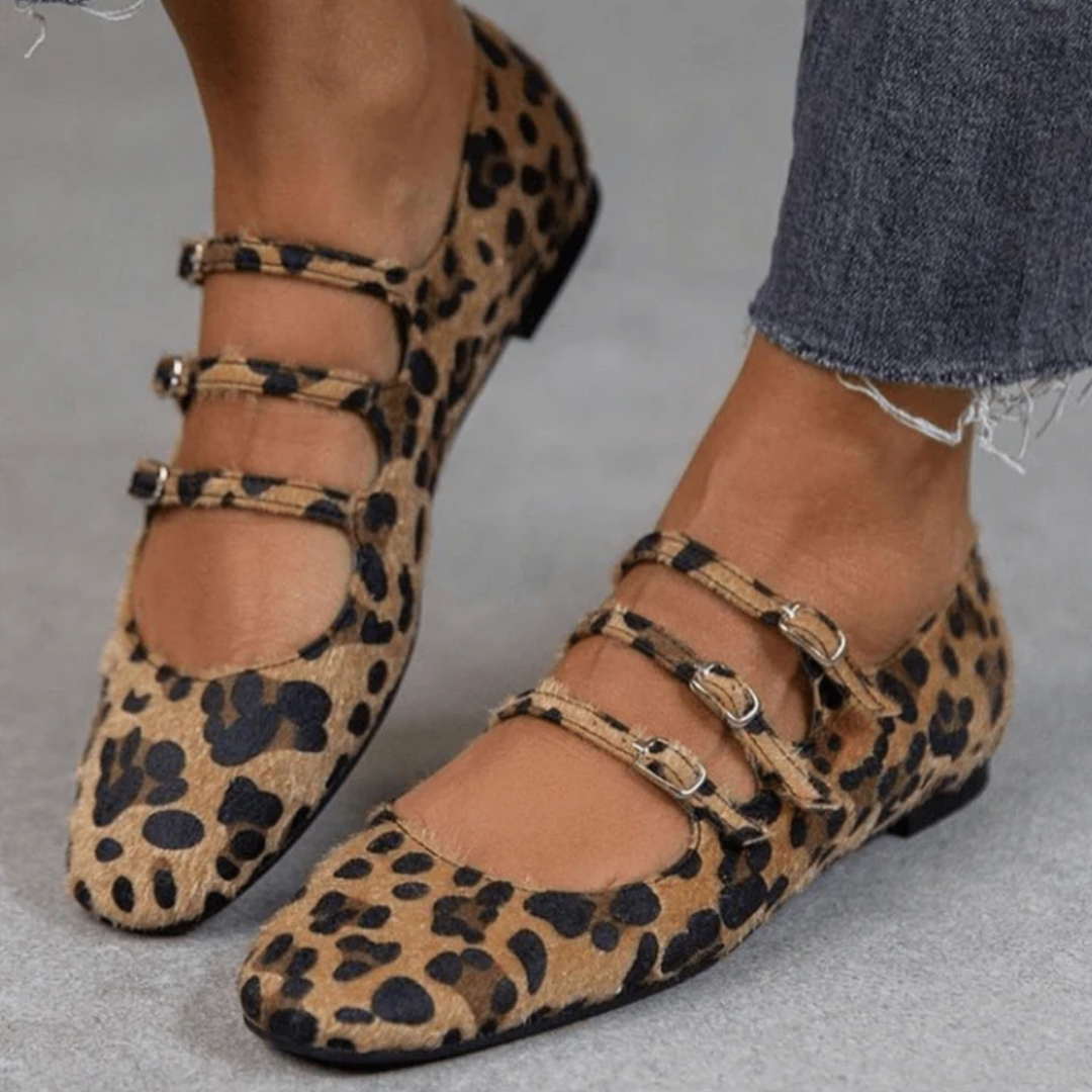 Angelie™ | Leopard Print Shoes