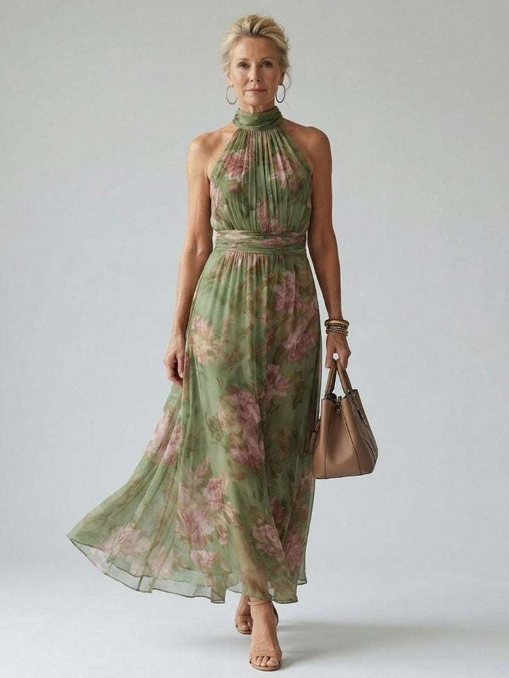Amélie™ | Floral Evening Maxi Dress