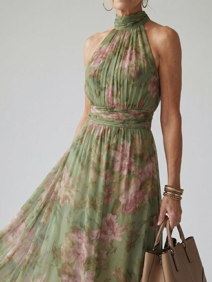 Amélie™ | Floral Evening Maxi Dress