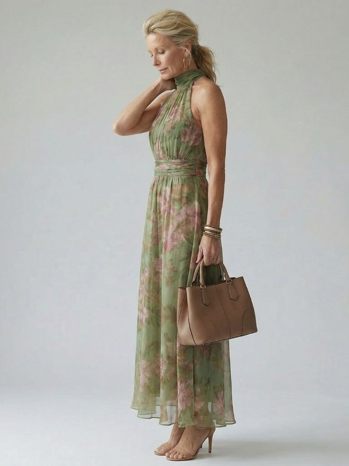 Amélie™ | Floral Evening Maxi Dress