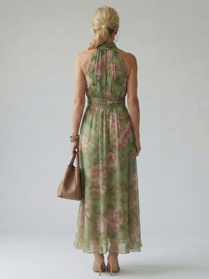 Amélie™ | Floral Evening Maxi Dress