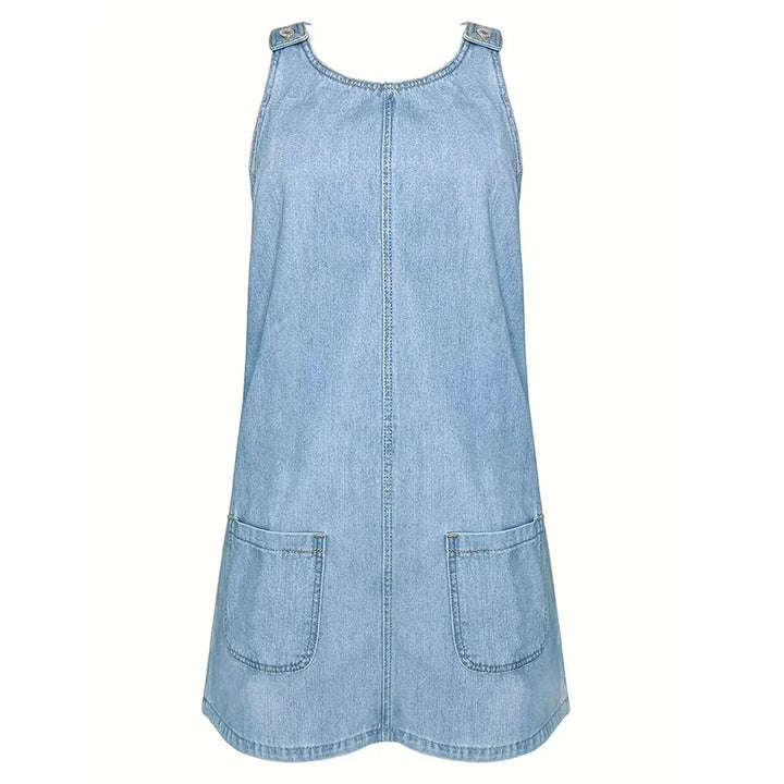 Saylor™ Relaxed Denim-Look Dress