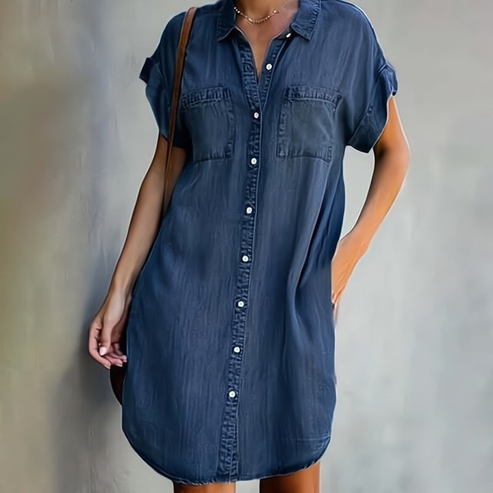 Saylor™ Button-Down Shirt Dress