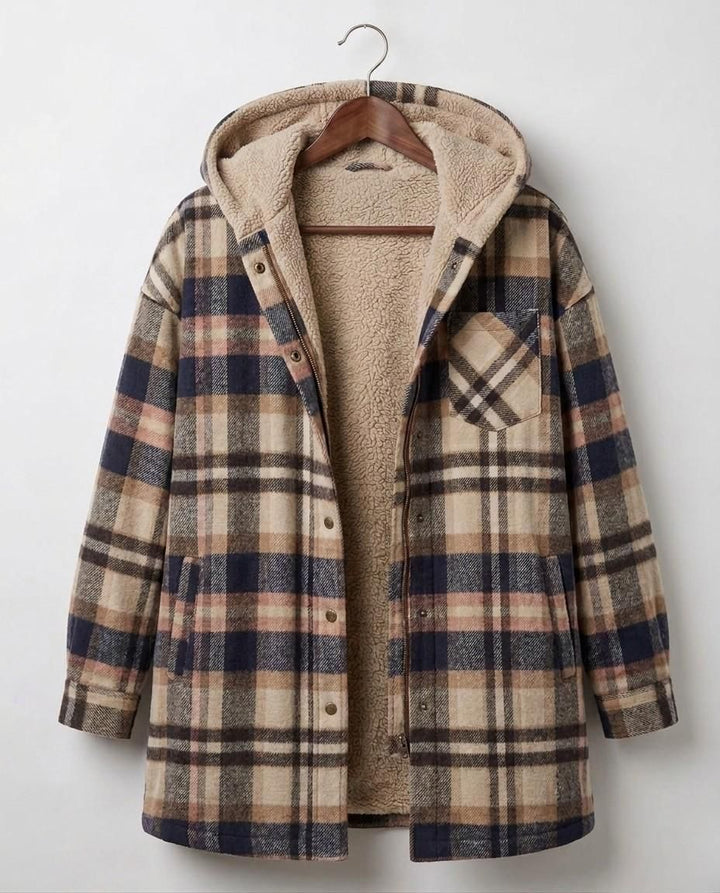 Piper™ | Hooded Flannel Shacket — Final Edit