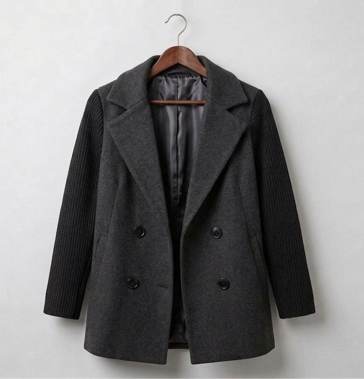Sasha™ | Ribbed Blazer Coat — Final Edit