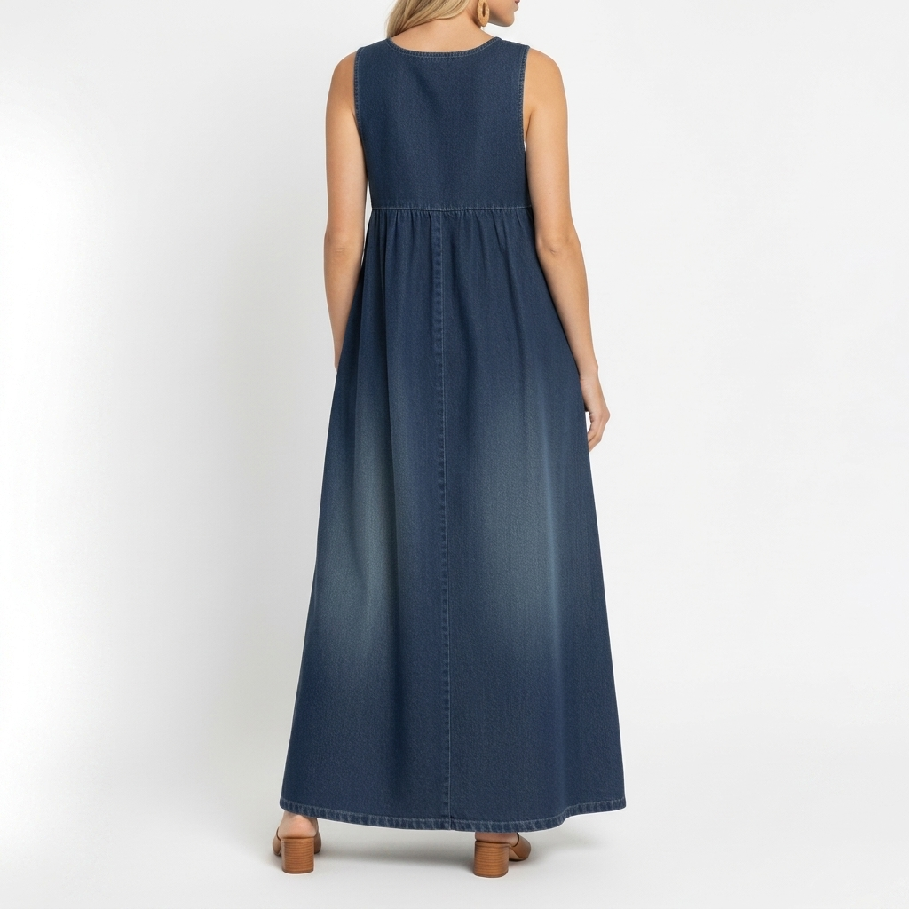 Saylor - Vintage Washed Soft Feel Maxi Dress