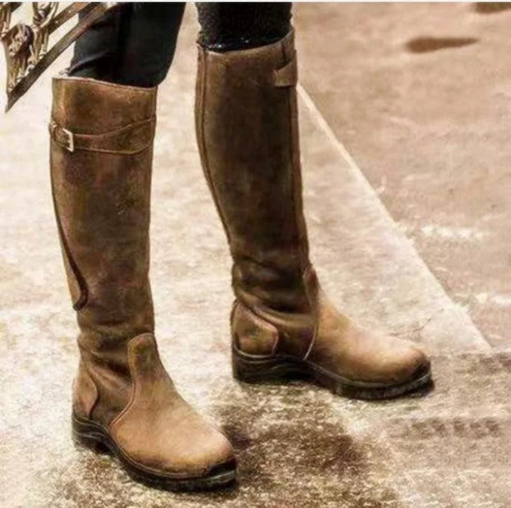 GABOR | Waterproof Leather Riding Boots