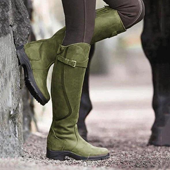 GABOR | Waterproof Leather Riding Boots